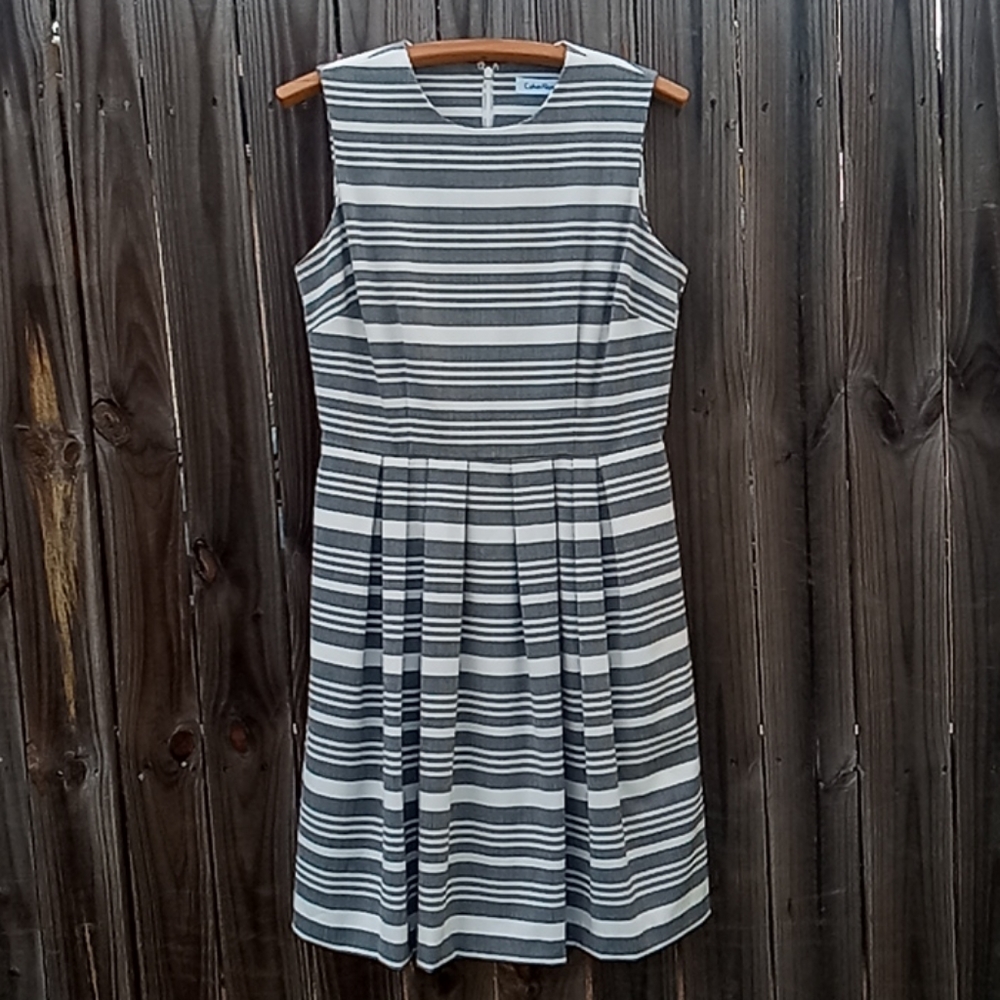 Calvin Klein Striped Dress